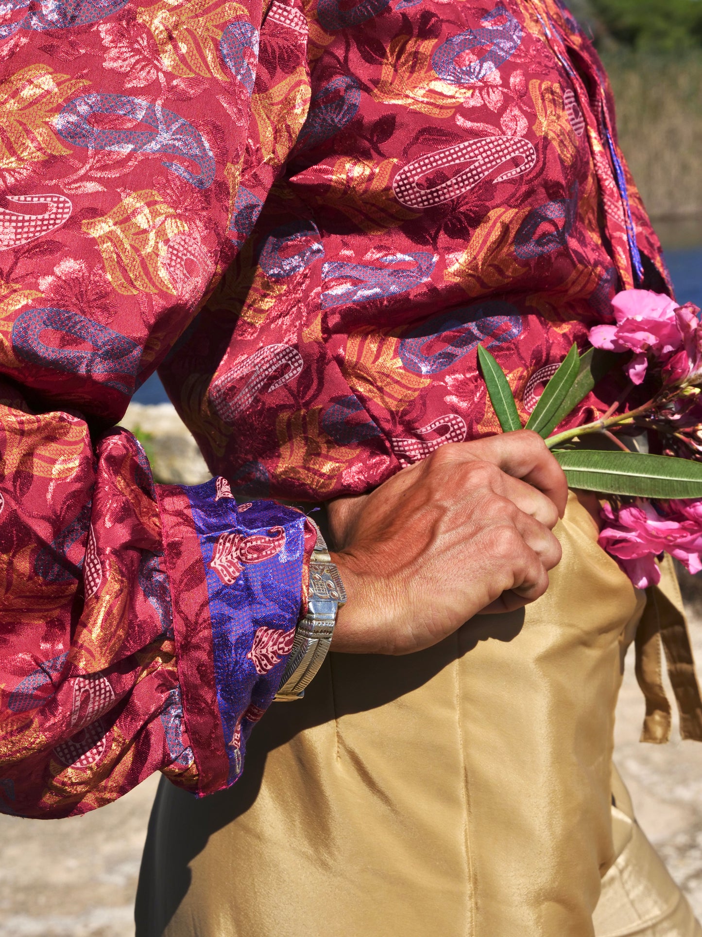 Camicia Flora Shine