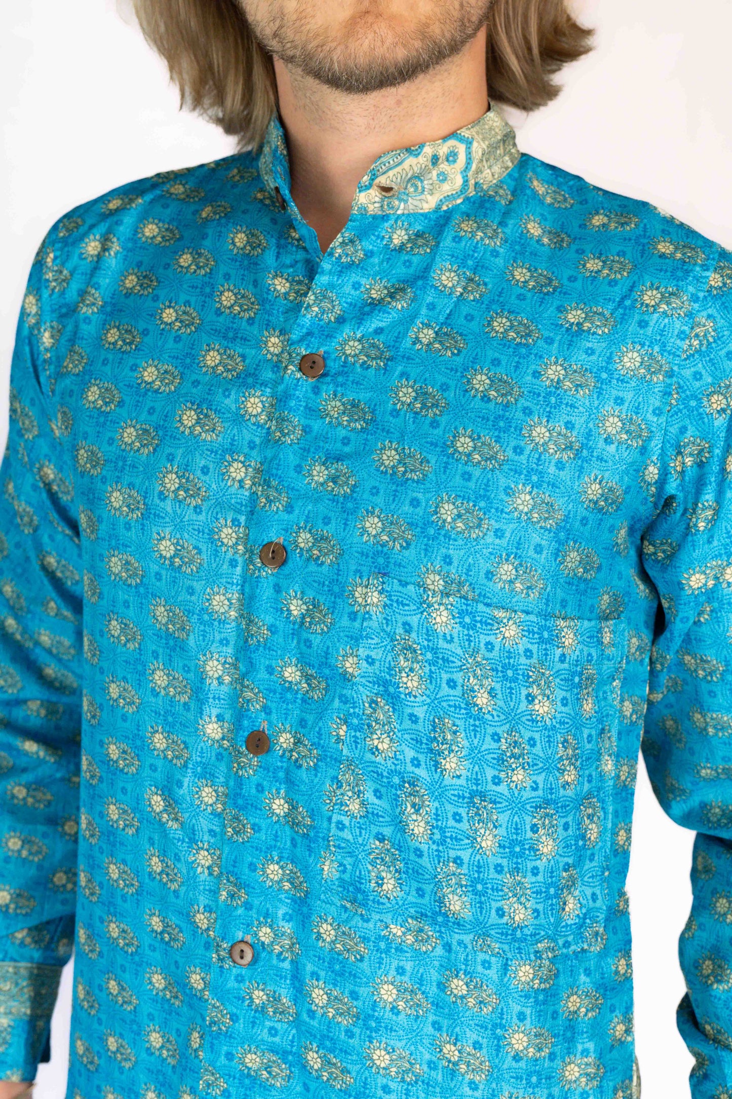 Camicia di seta indiana S