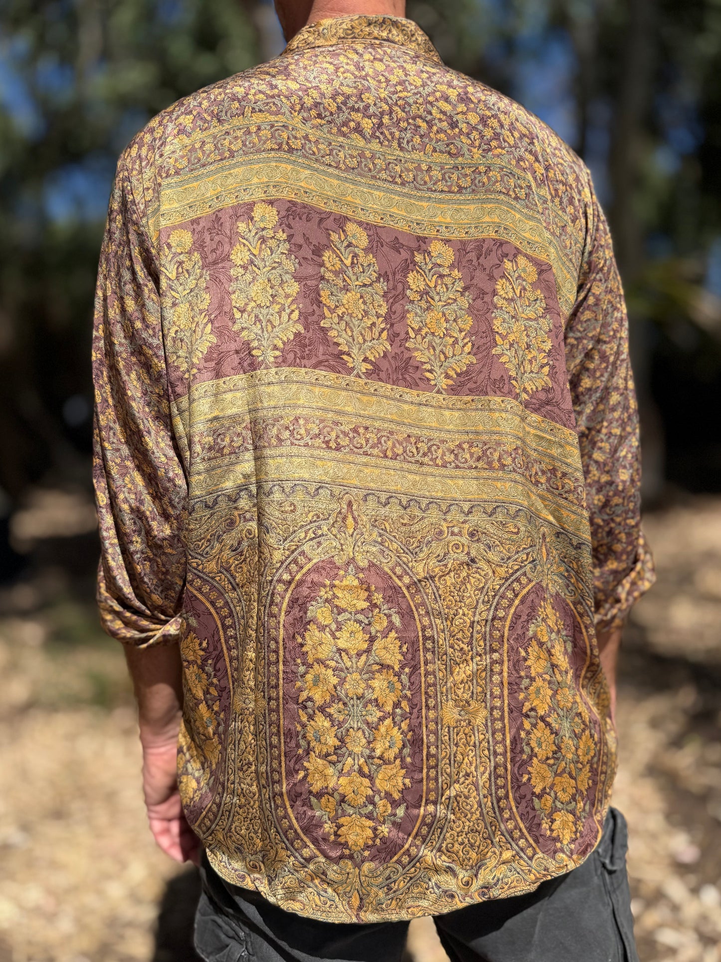 Camicia Lenya- seta indiana XL