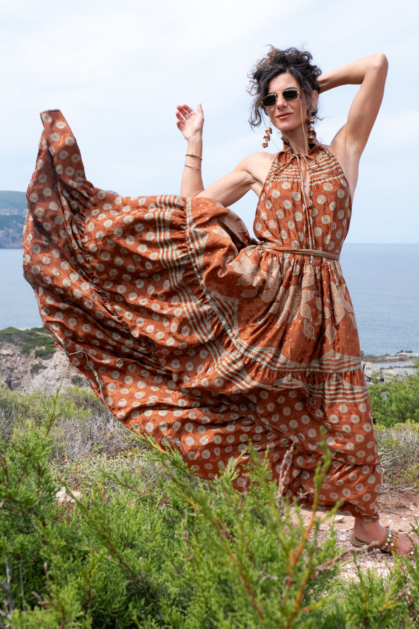 Bell Dress Bronzo