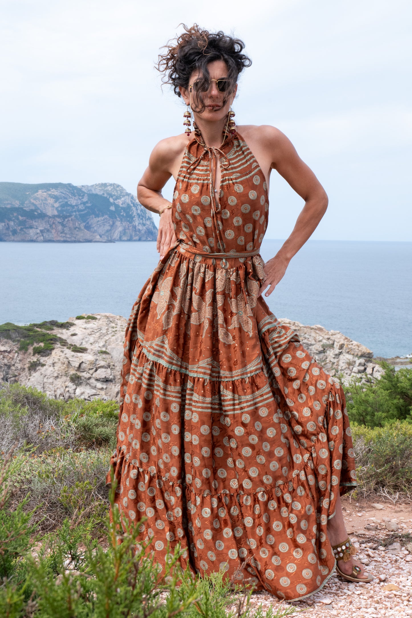 Bell Dress Bronzo