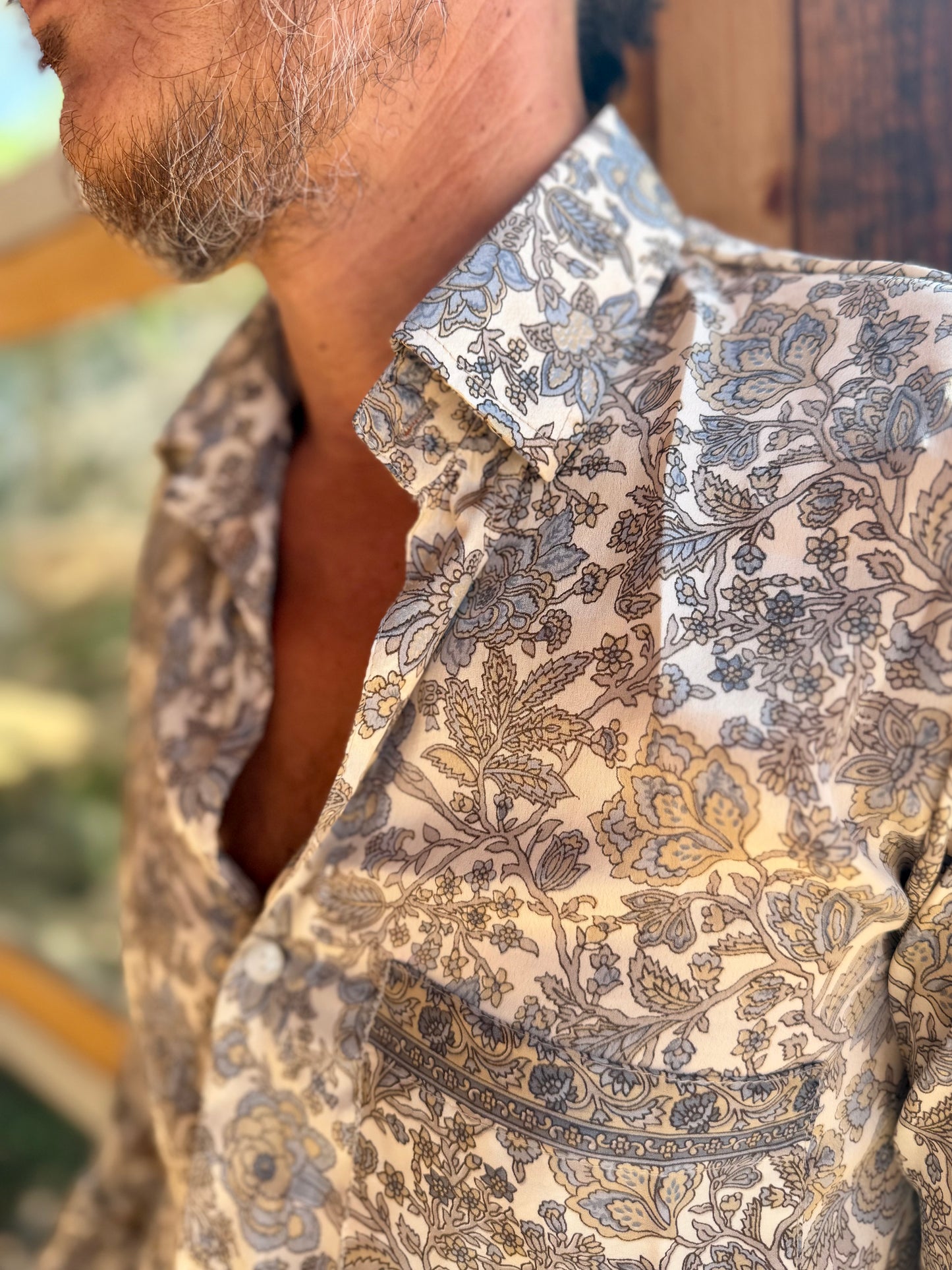 Camicia Saudí- seta indiana