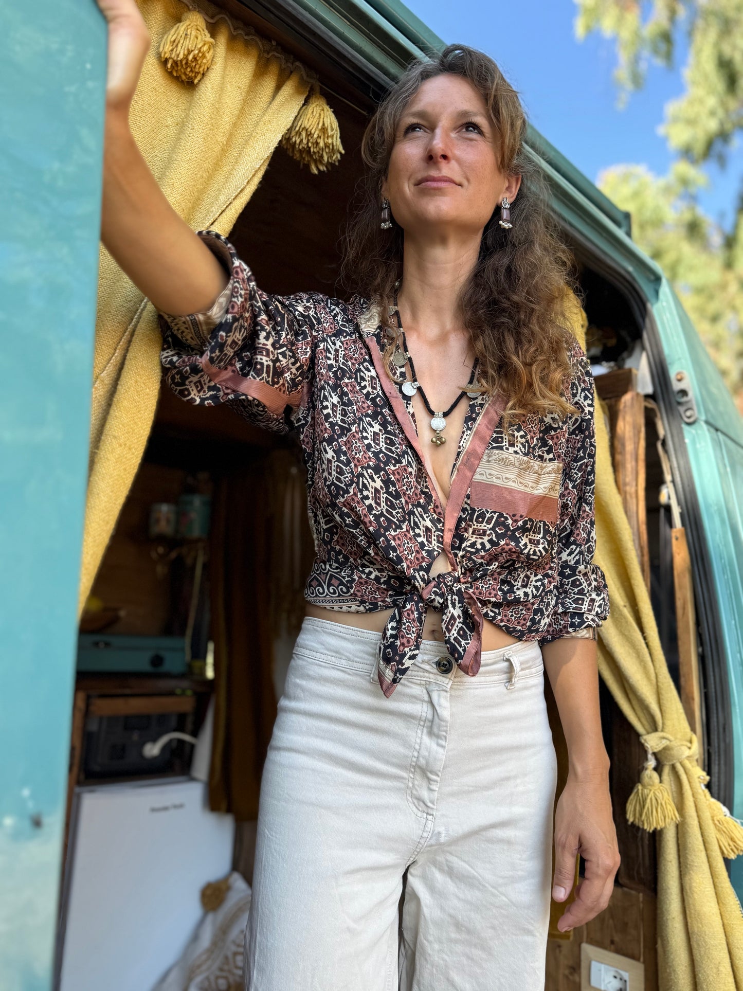 Camicia Pysa - seta indiana L