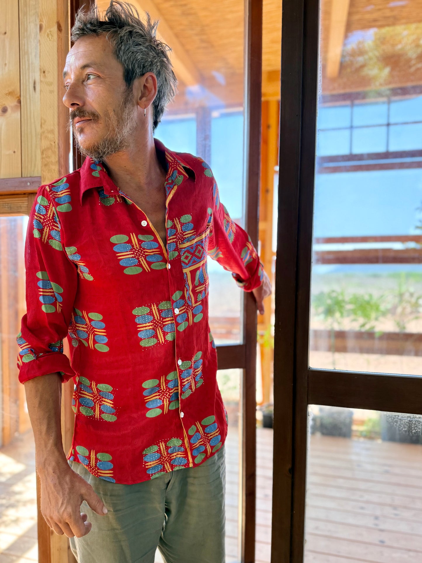 Camicia Funk for Fun- seta indiana