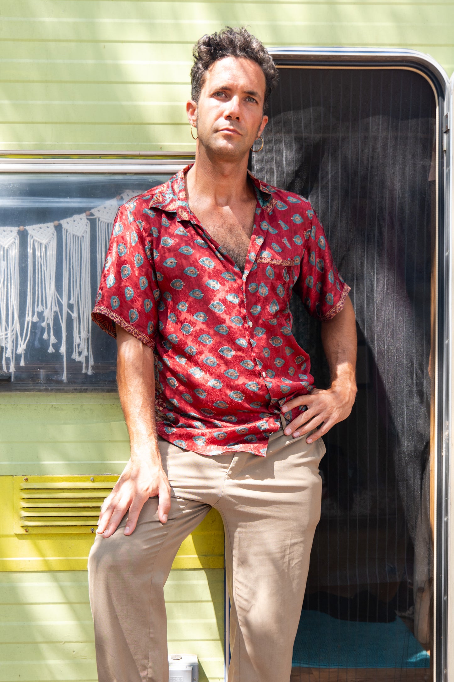 Camicia Rei - seta indiana S