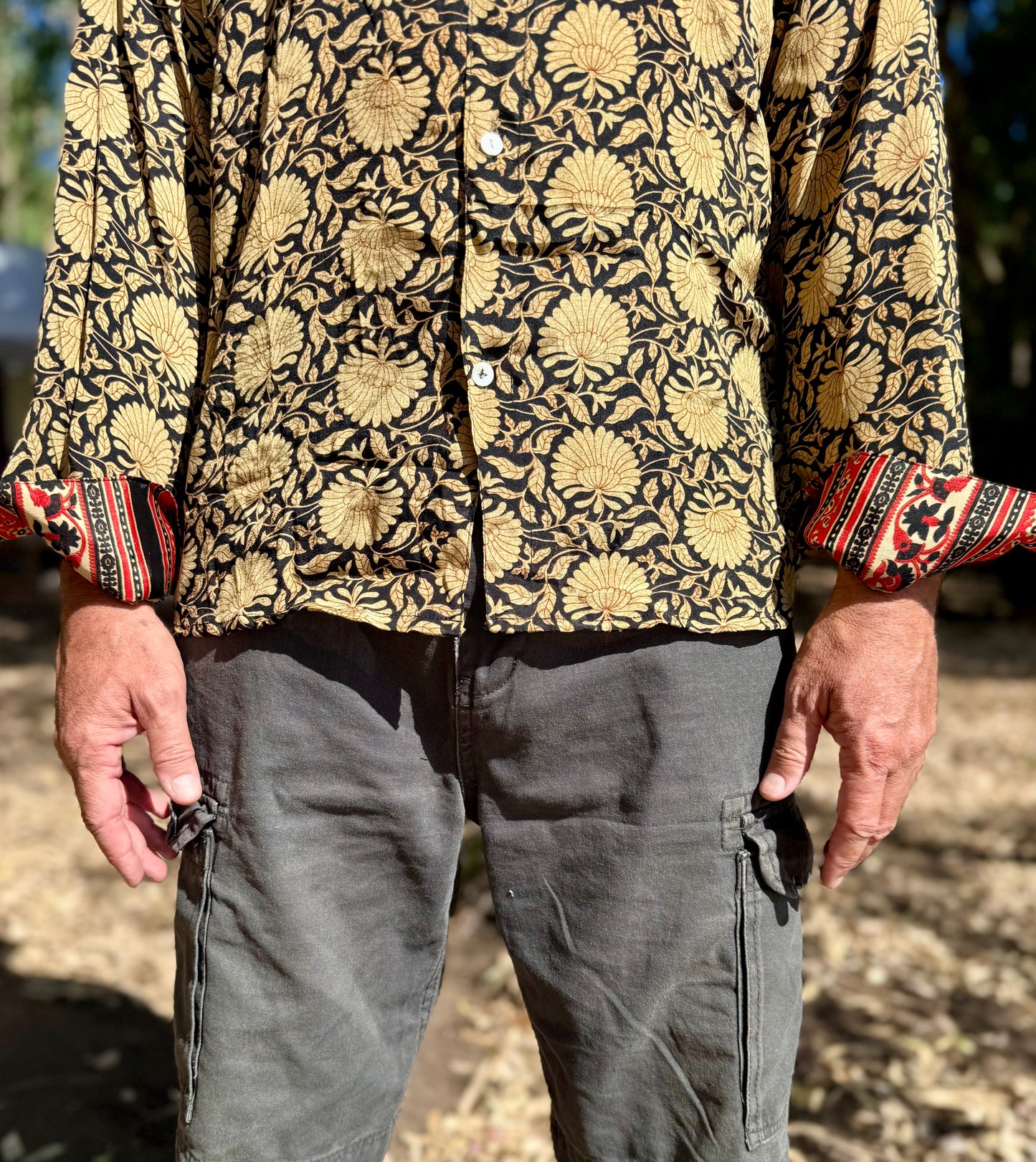 Camicia - seta indiana L