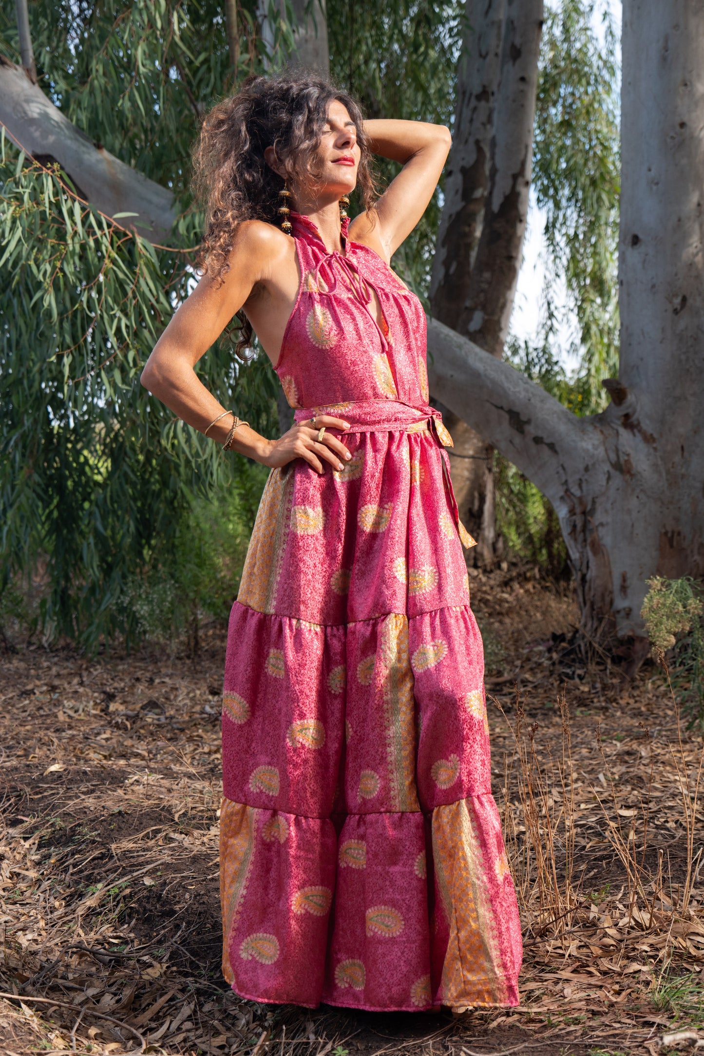 Bell Dress Ruby