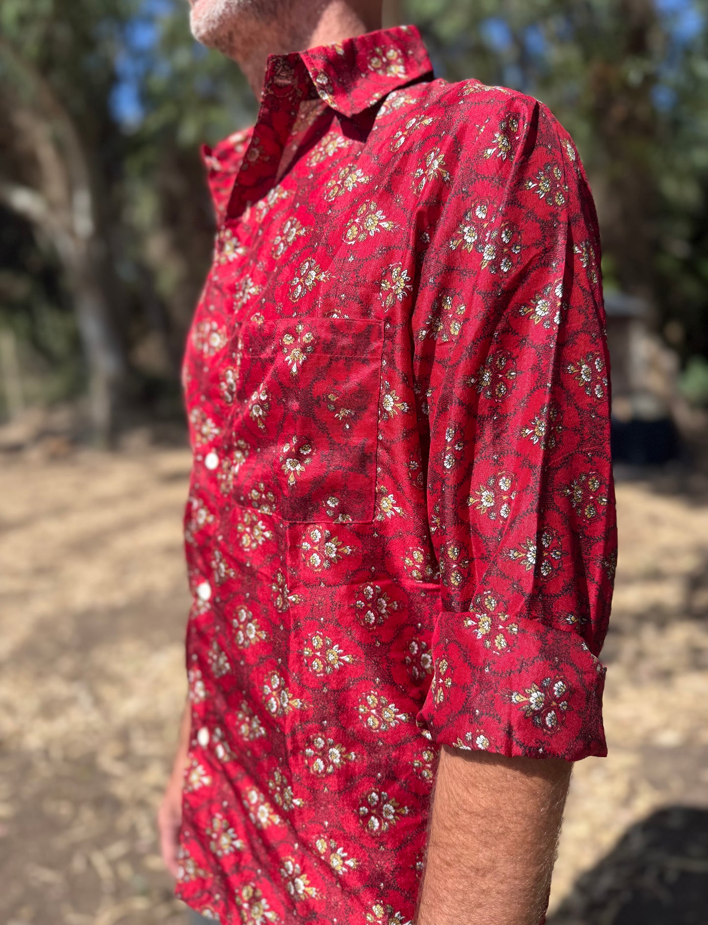 Camicia kyoto - seta indiana L