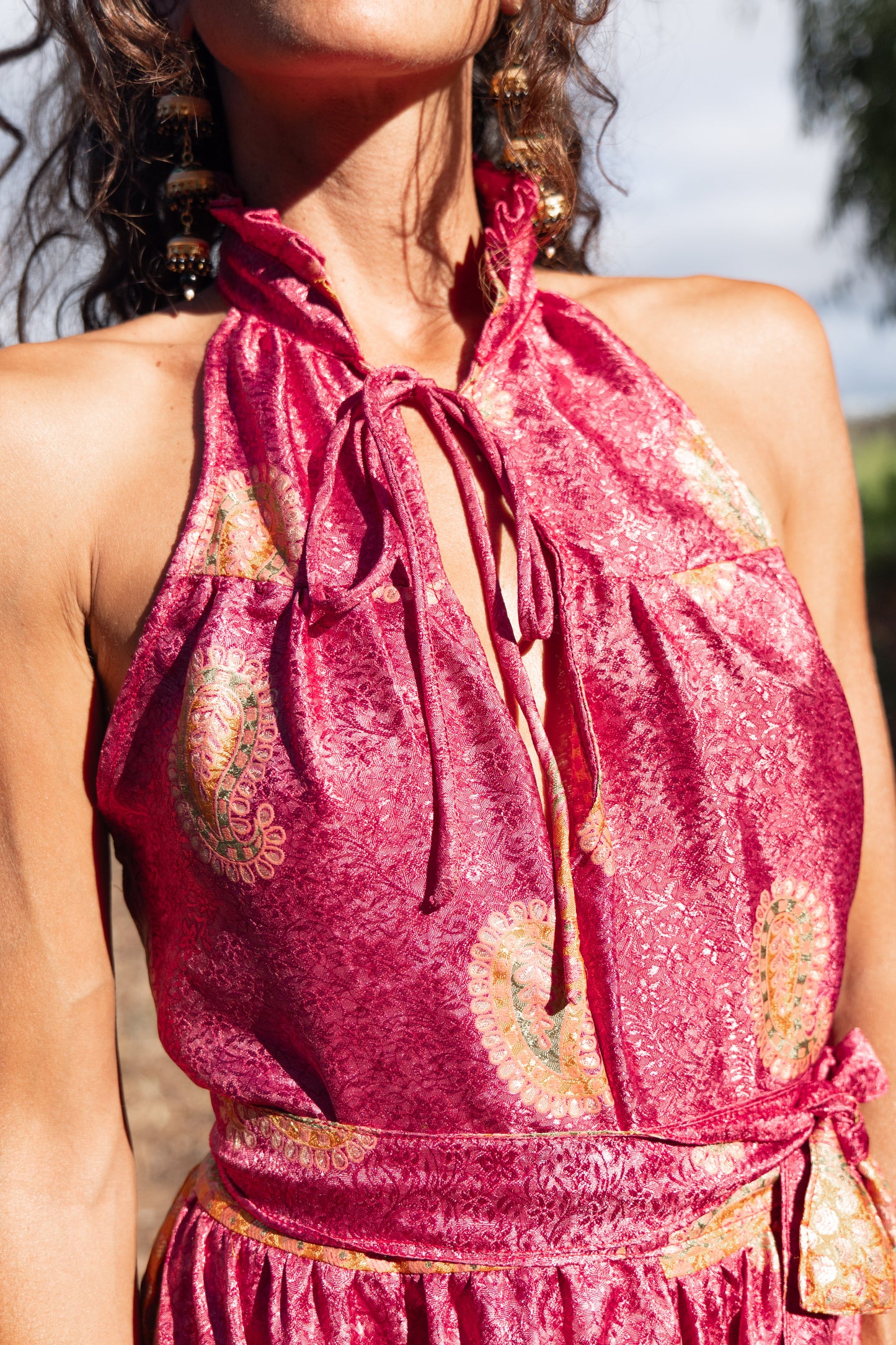 Bell Dress Ruby