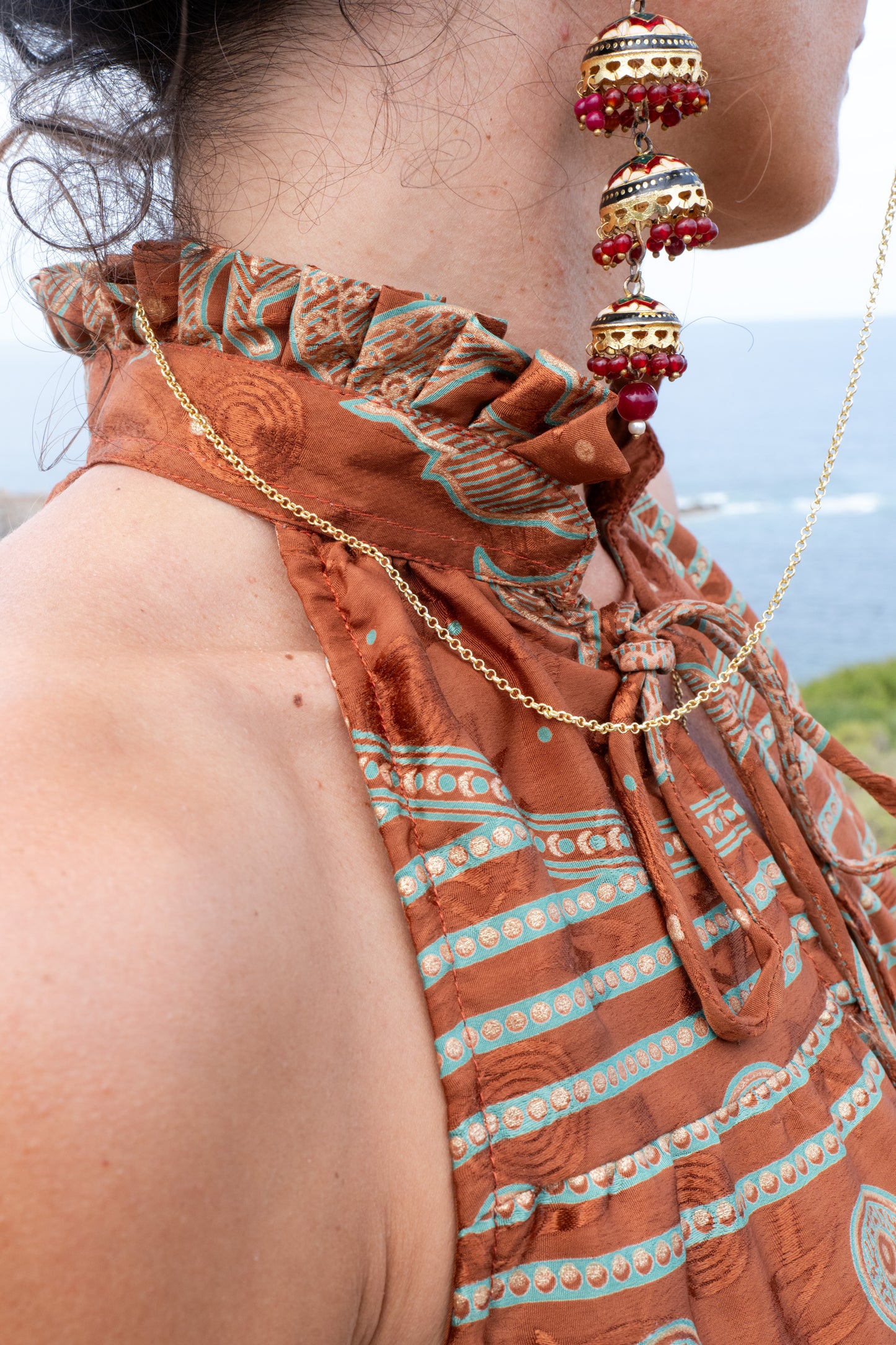 Bell Dress Bronzo