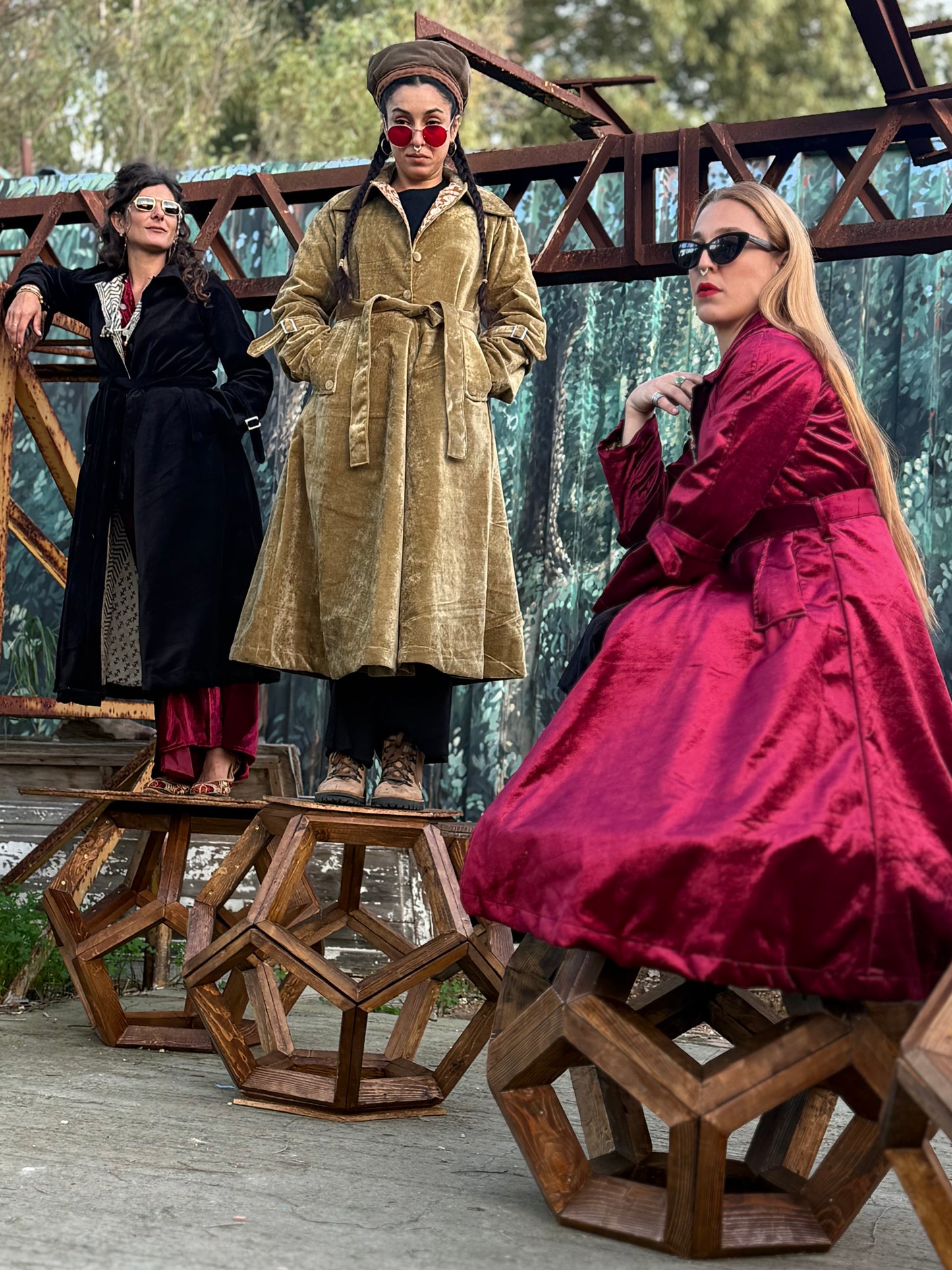 Trench in Velluto - Fes