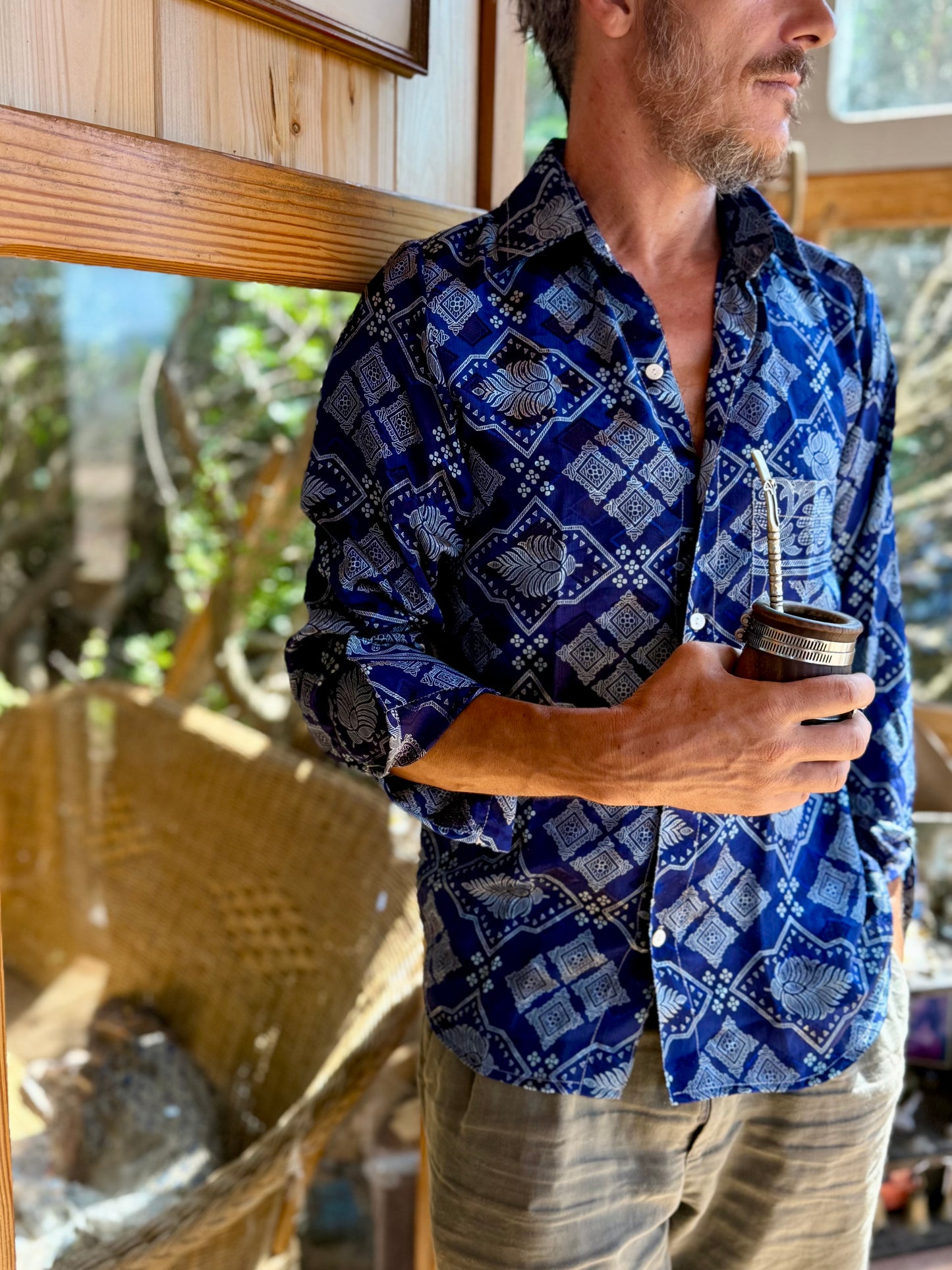 Camicia Pyra - seta indiana