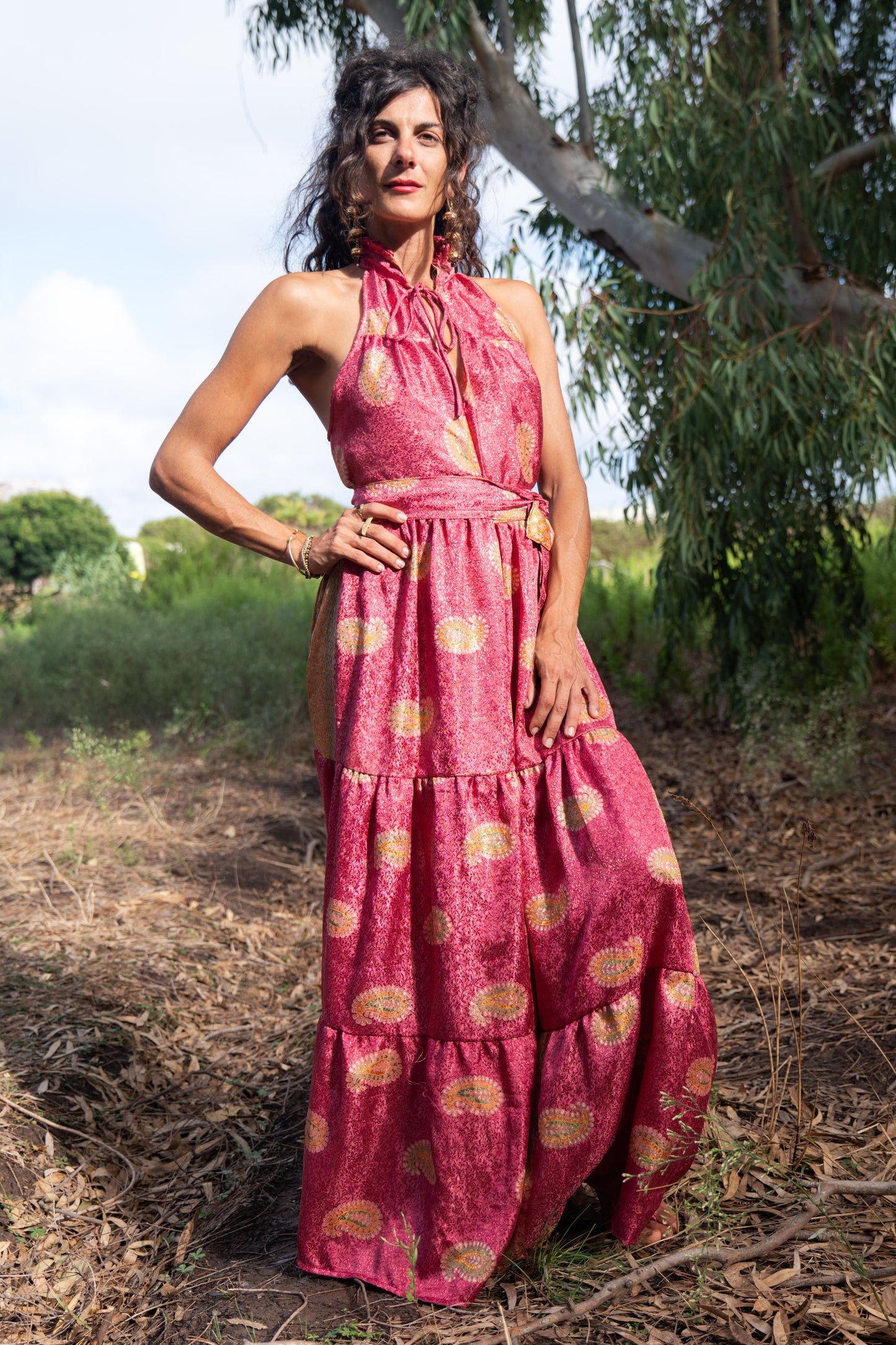 Bell Dress Ruby