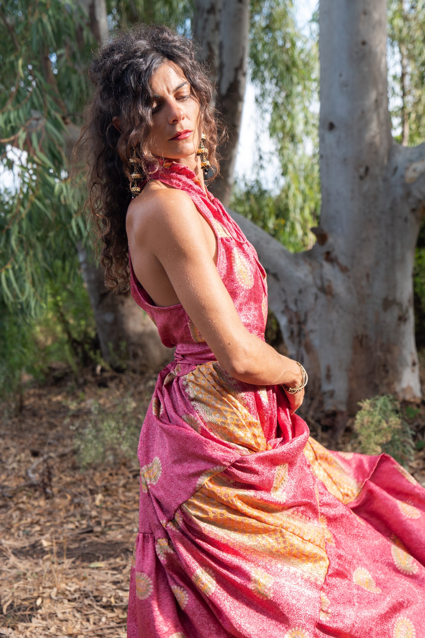 Bell Dress Ruby