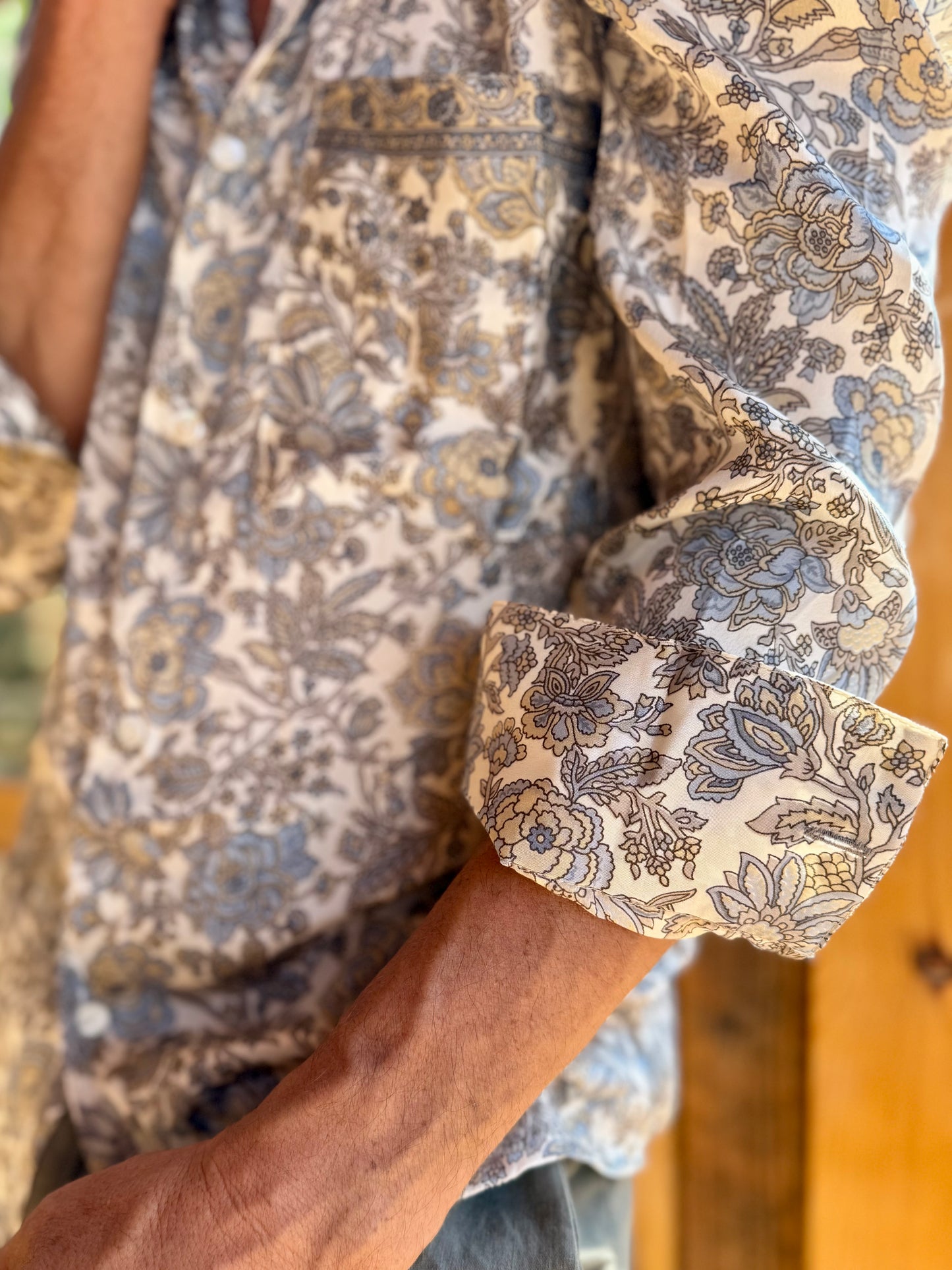 Camicia Saudí- seta indiana