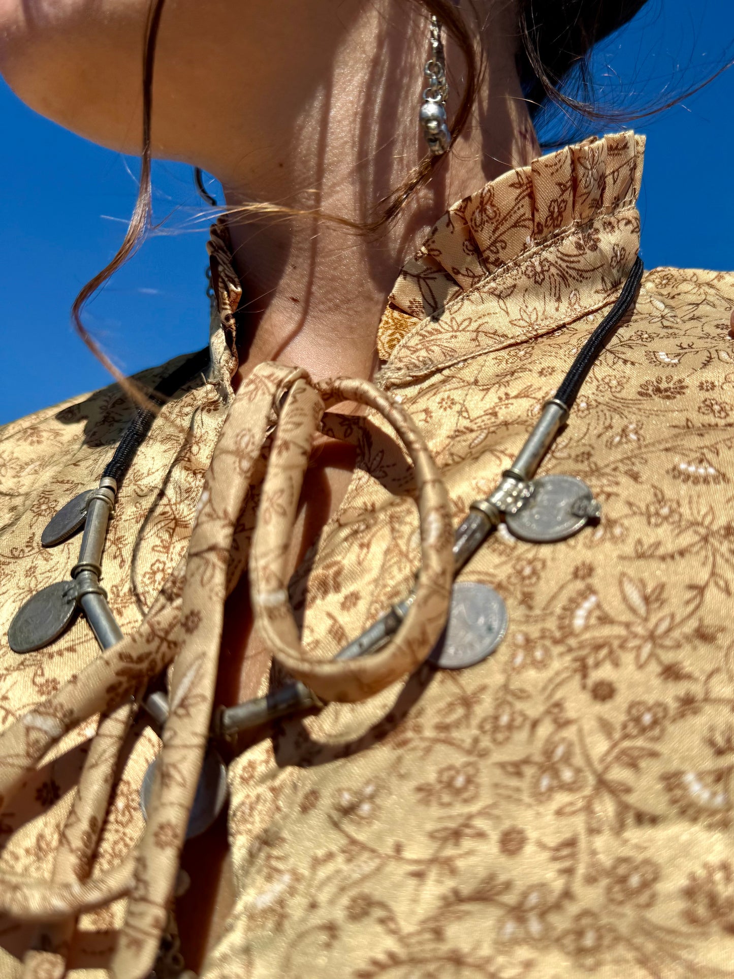 Camicia Flora Gold