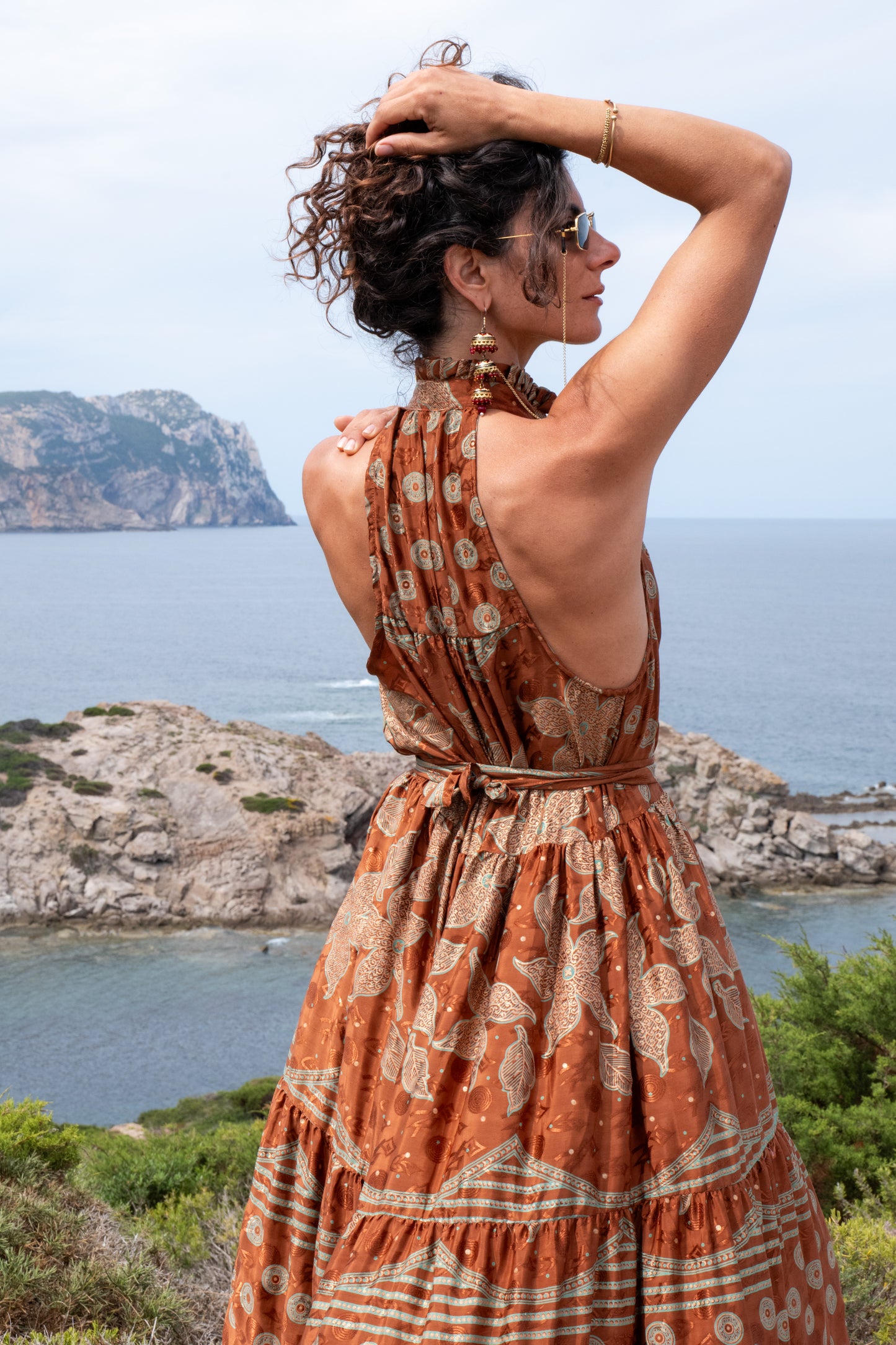 Bell Dress Bronzo