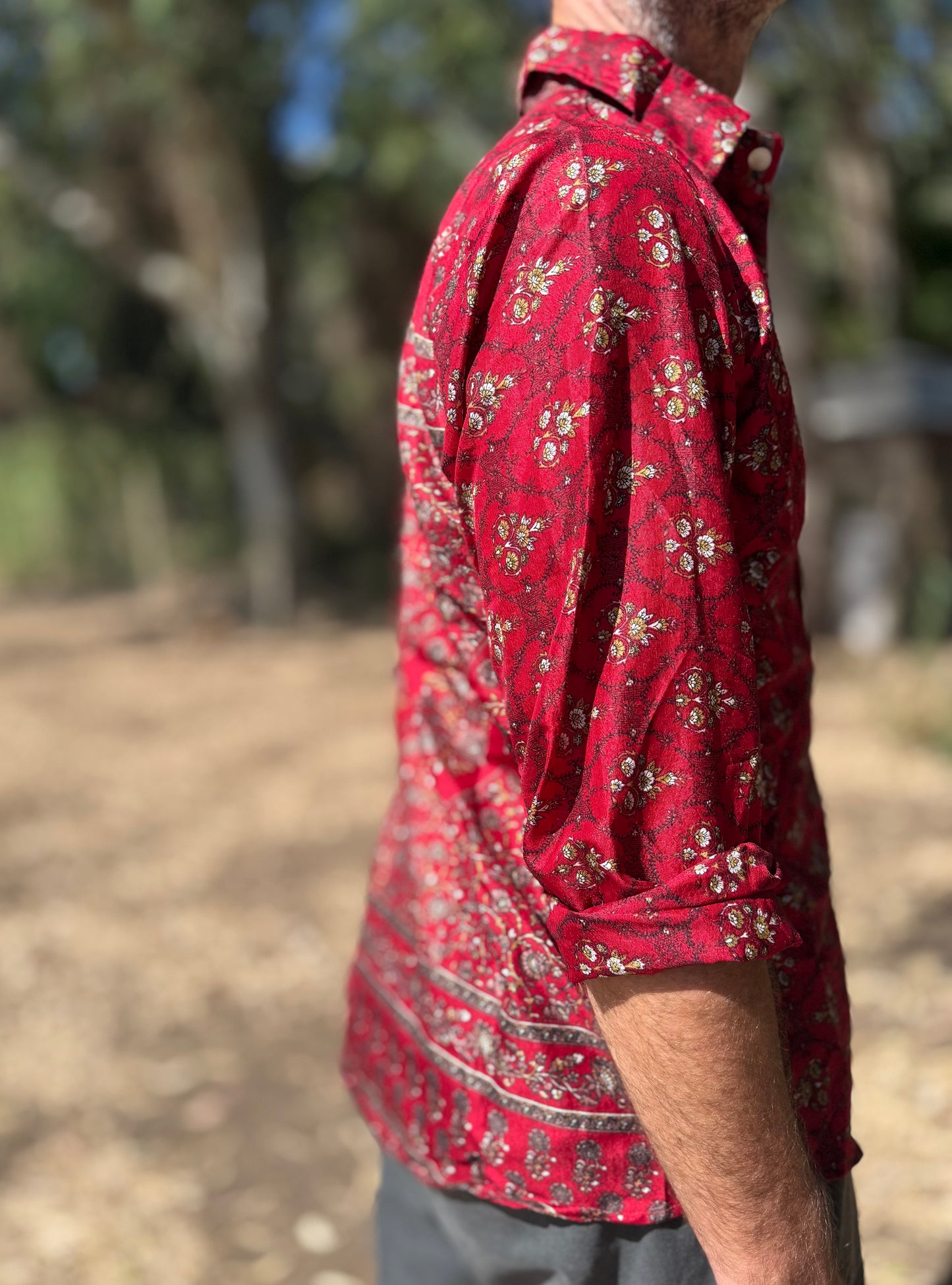 Camicia kyoto - seta indiana L