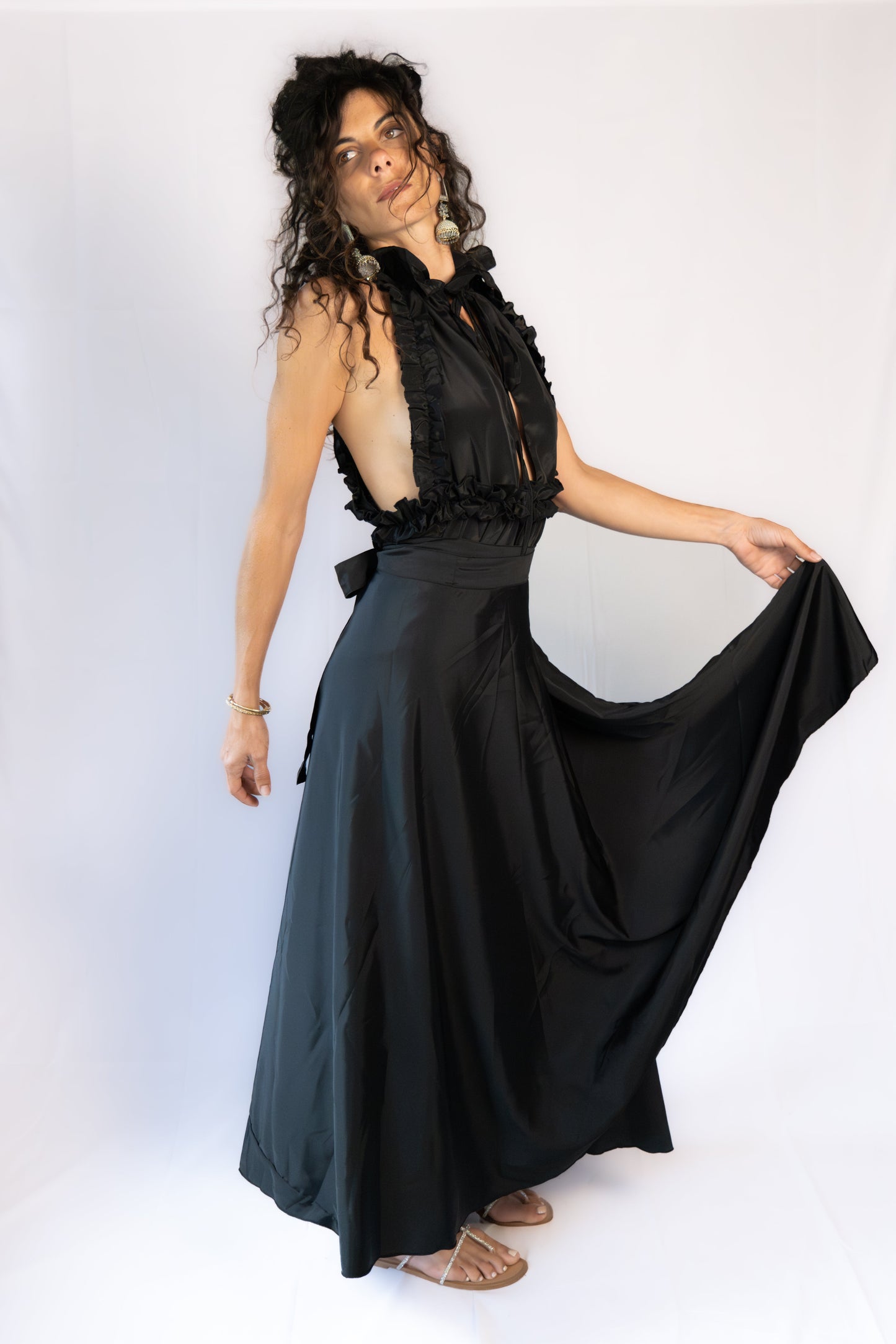 Black skirt