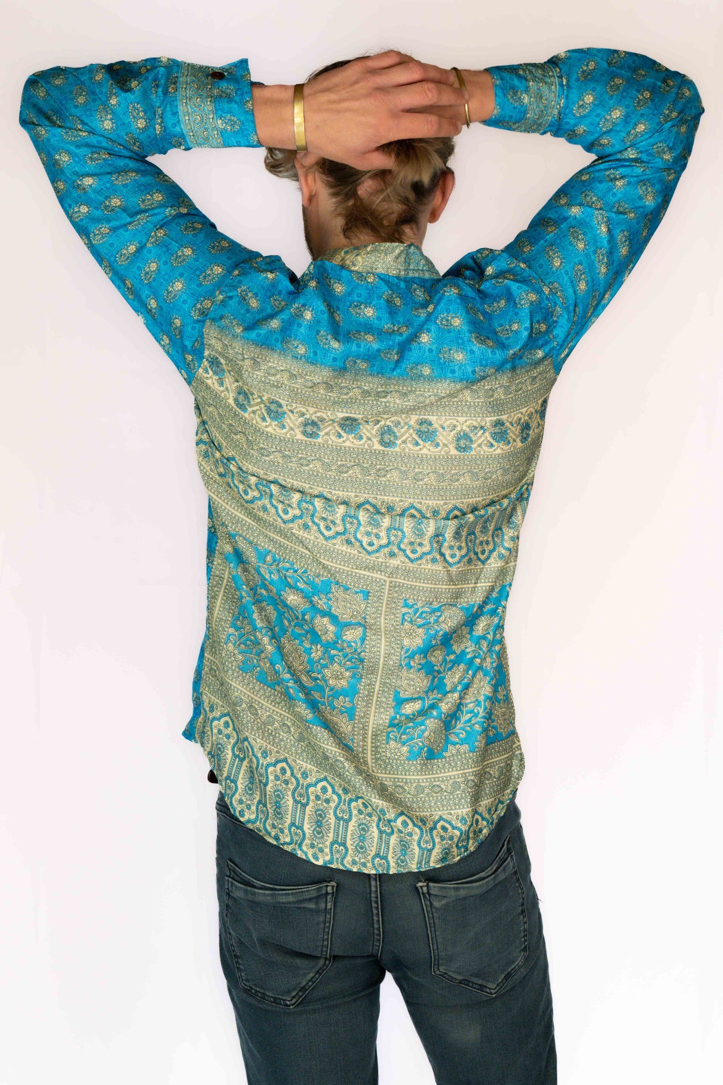 Camicia di seta indiana S