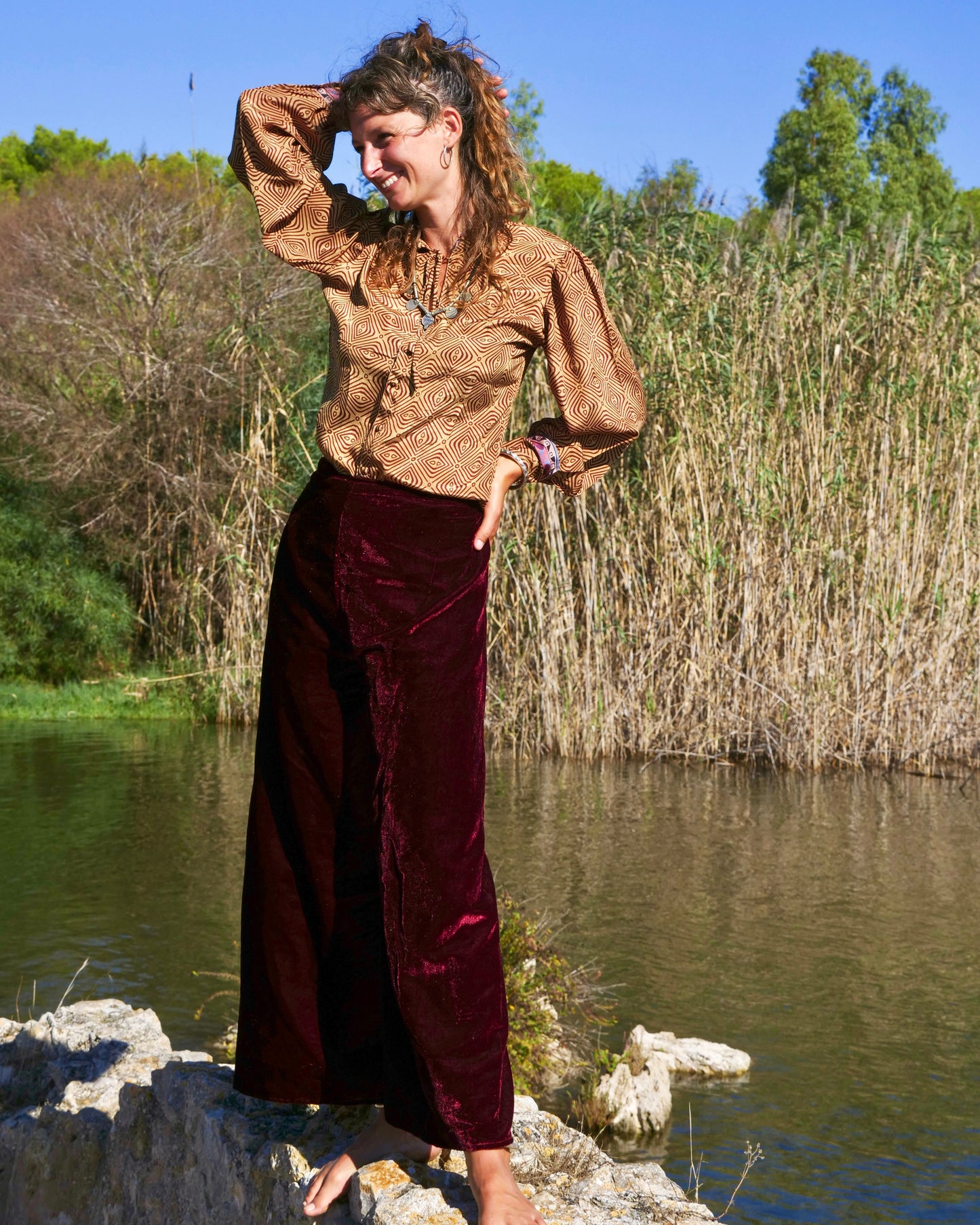 Camicia Flora Tamari
