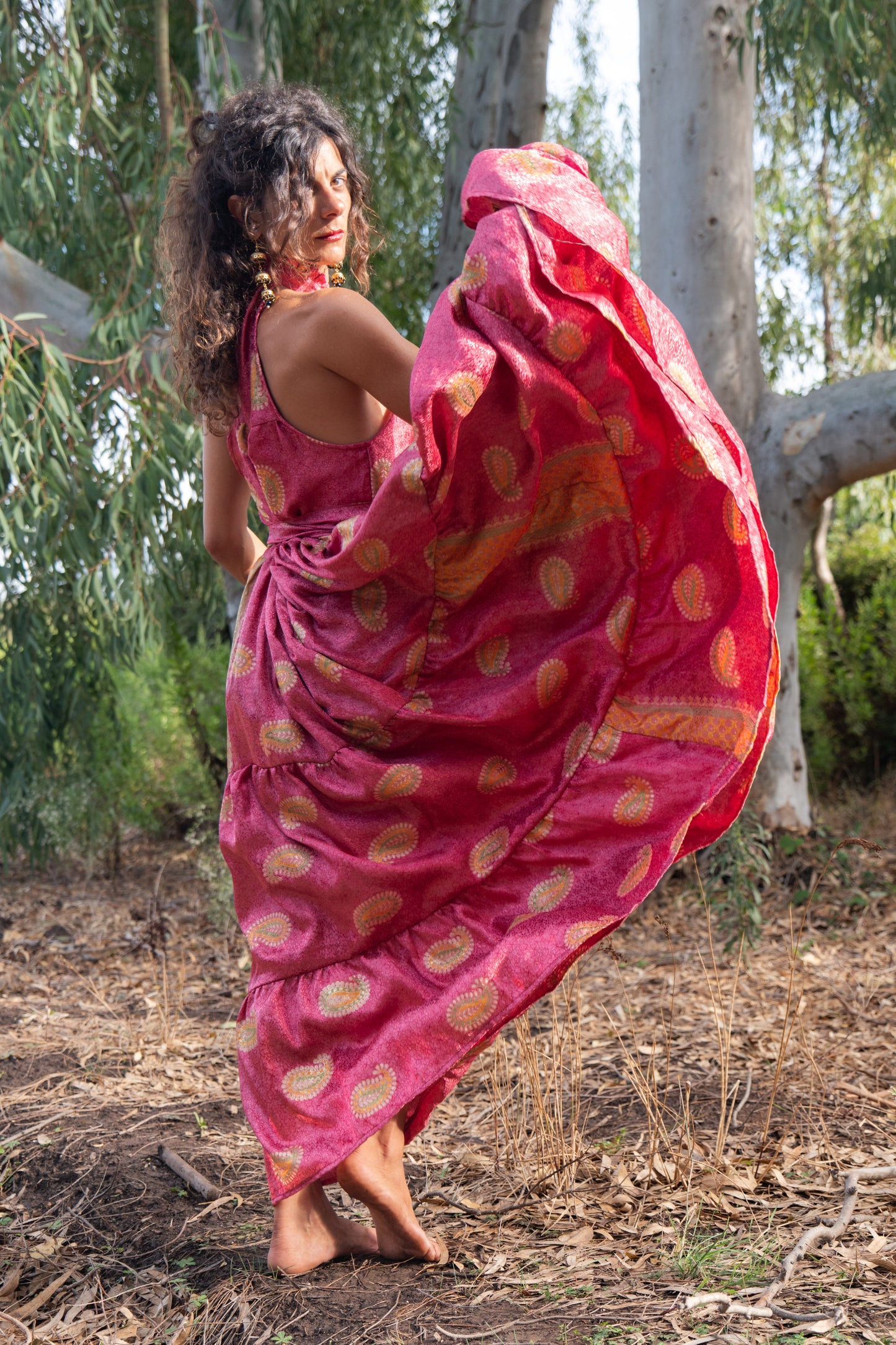 Bell Dress Ruby