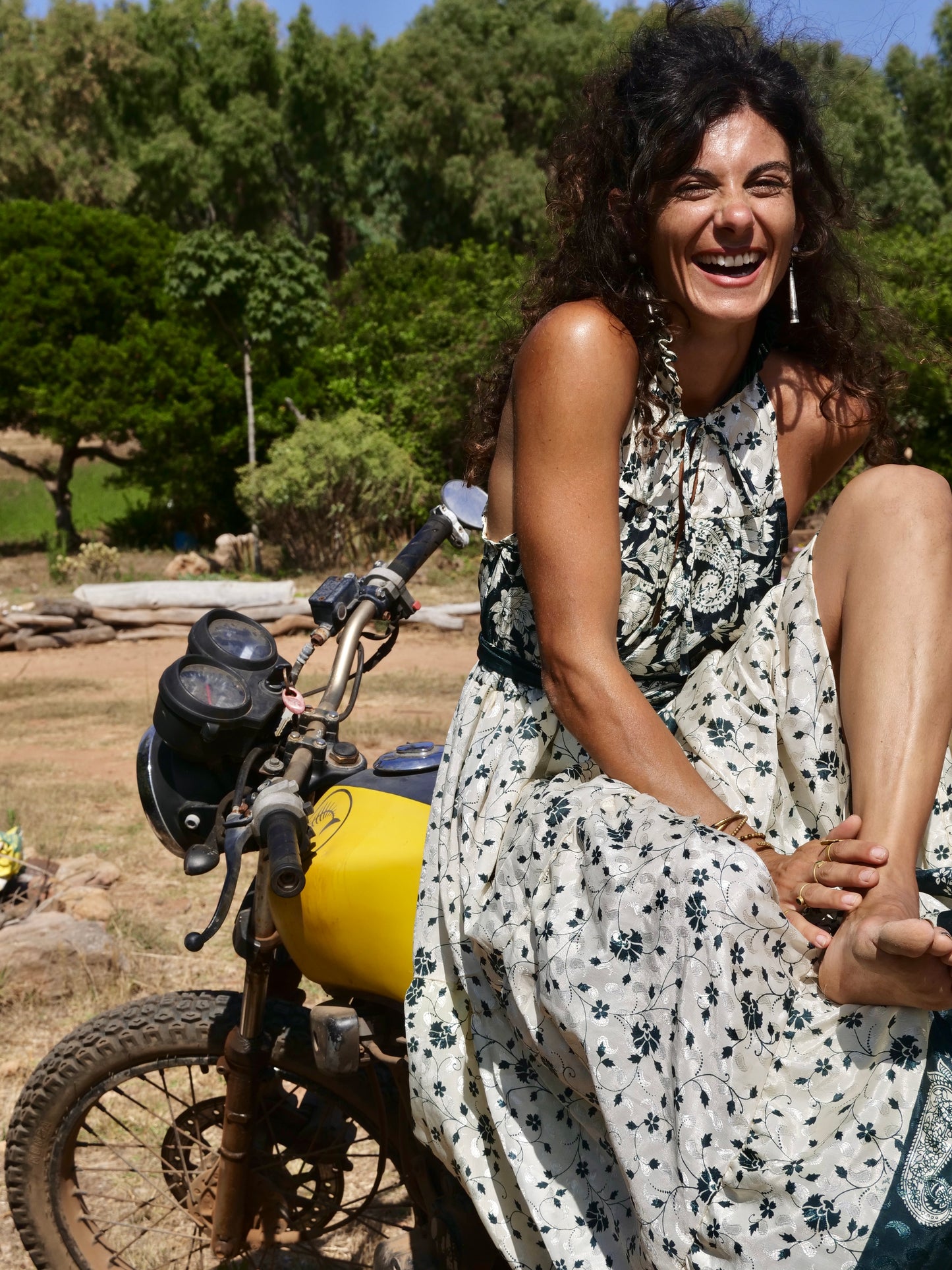 Bell Dress Bottle Green