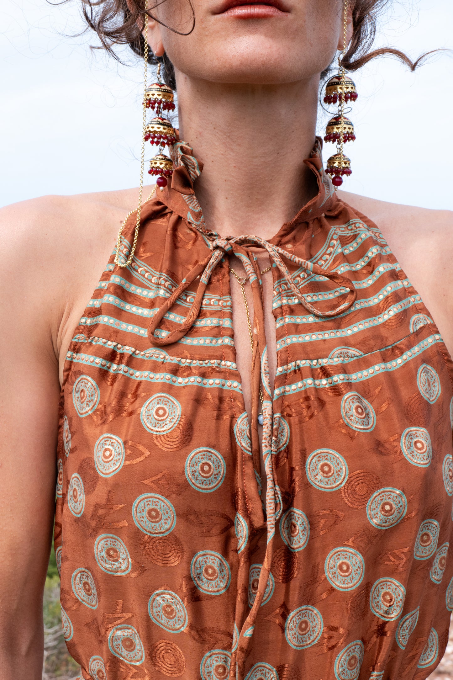 Bell Dress Bronzo
