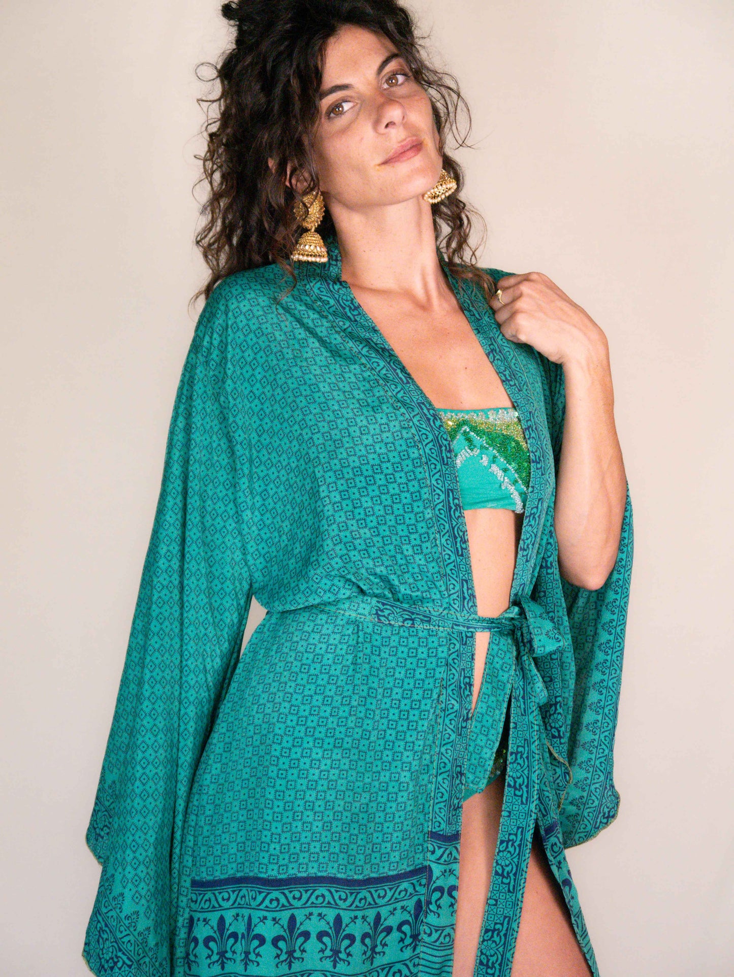 Kimono CHRISTALGREEN