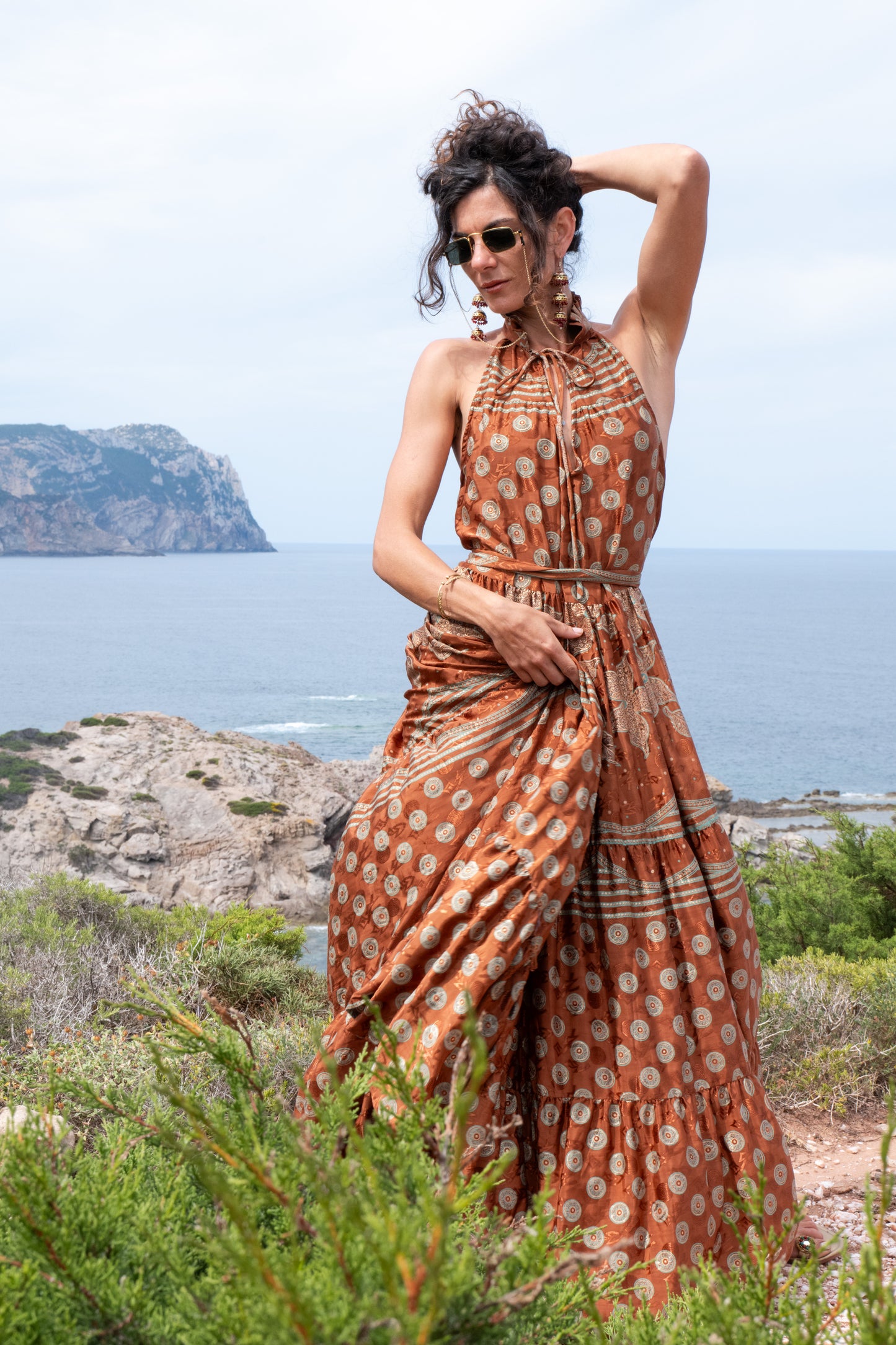 Bell Dress Bronzo