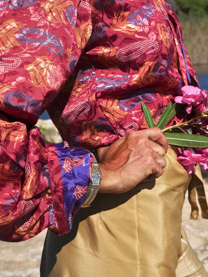 Camicia Flora Shine