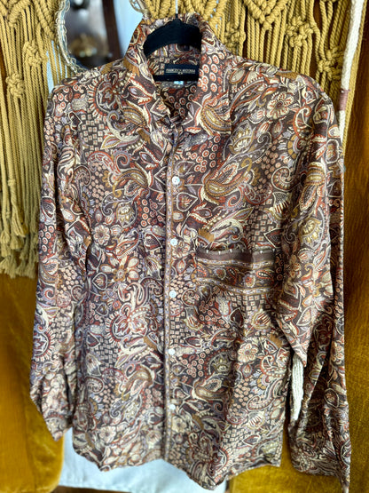 Camicia Spice - seta indiana S