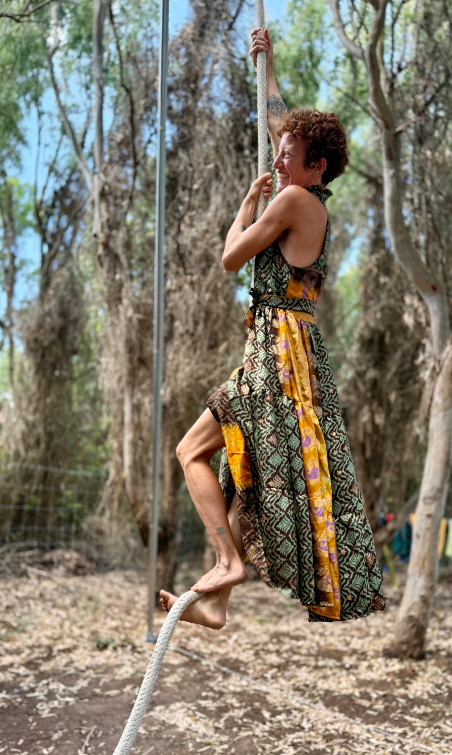 Bell Dress Brown