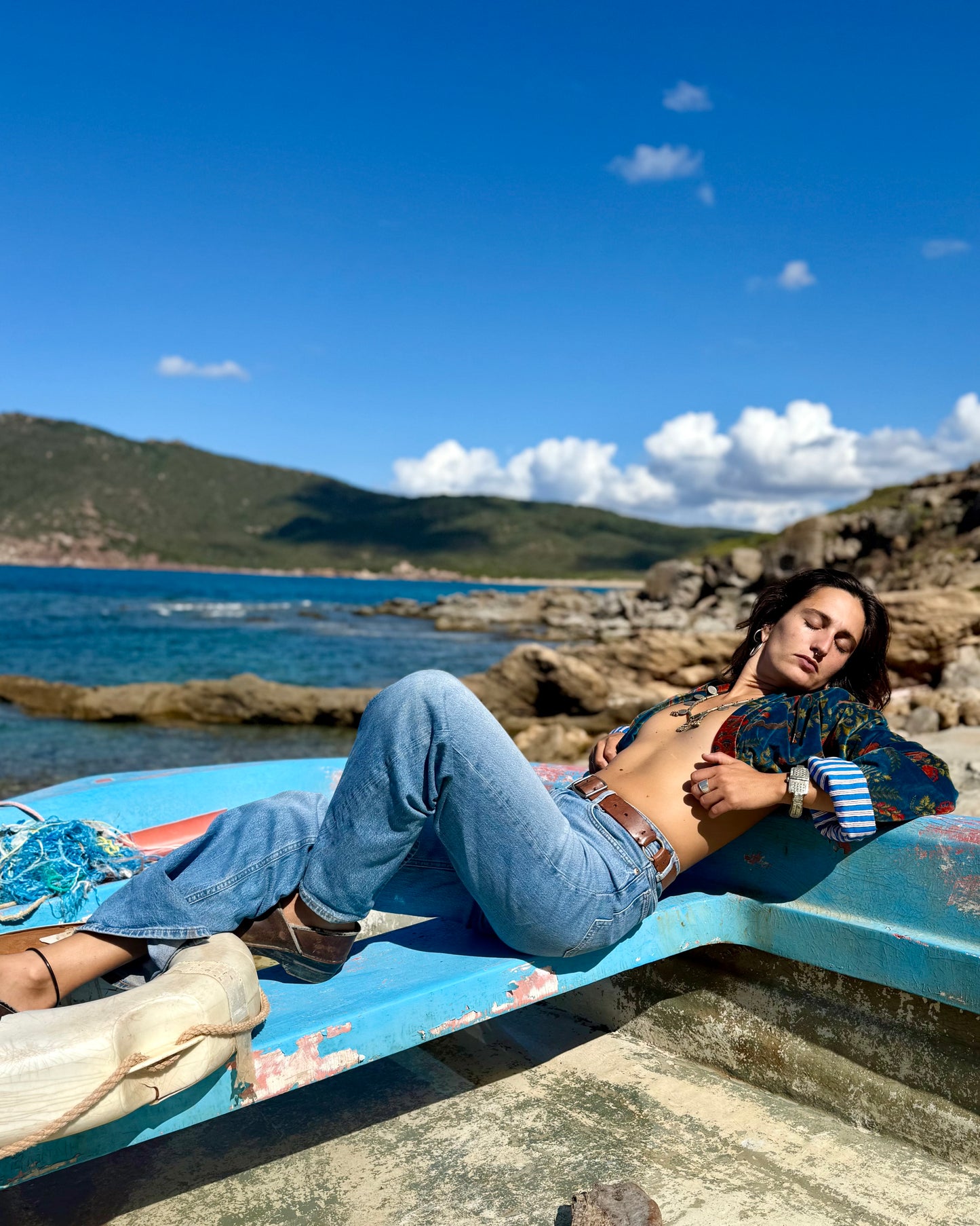 Kimono in Velluto - Tropico