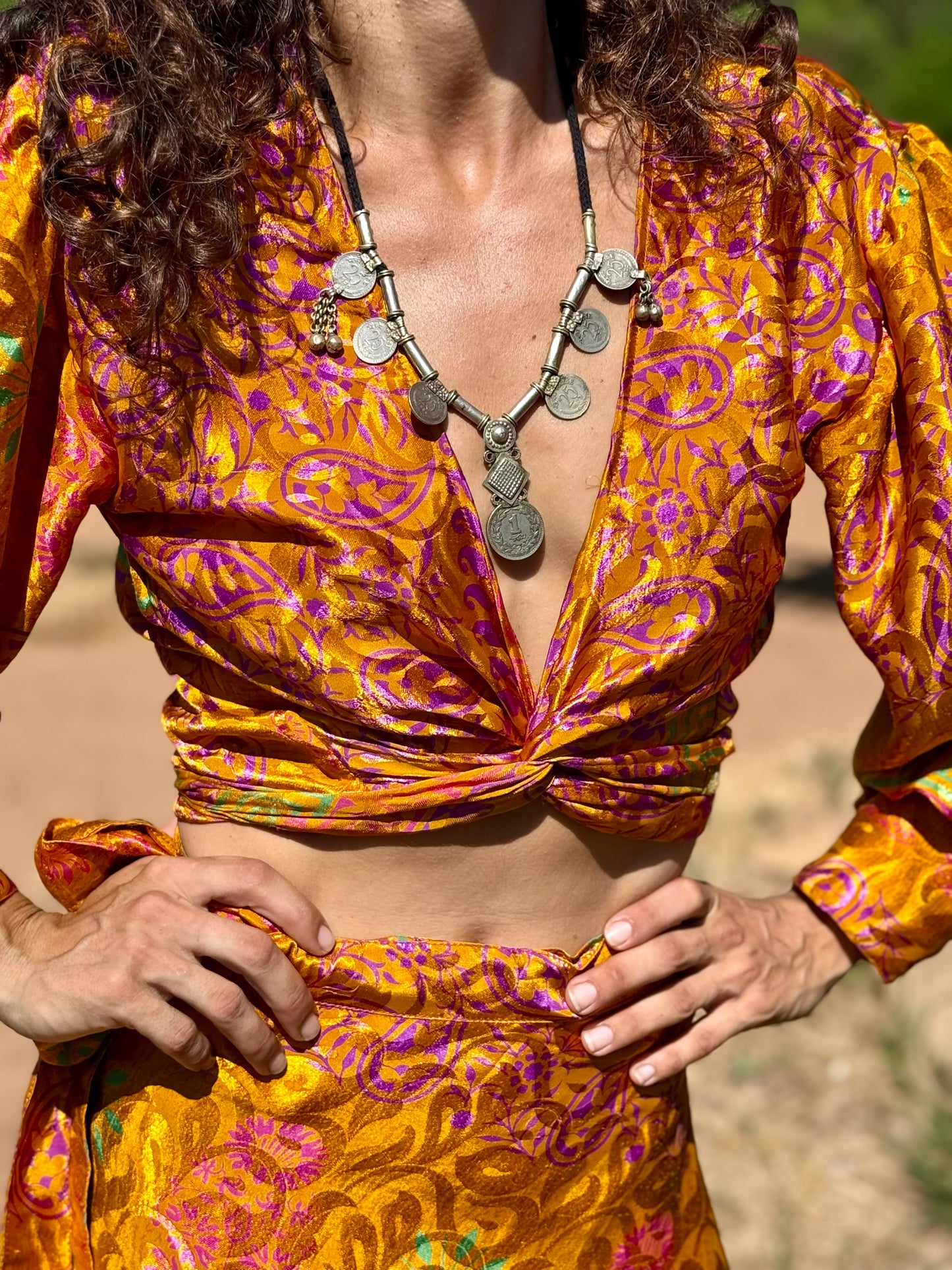 Set Sun - Gonna e tie-top a portafoglio