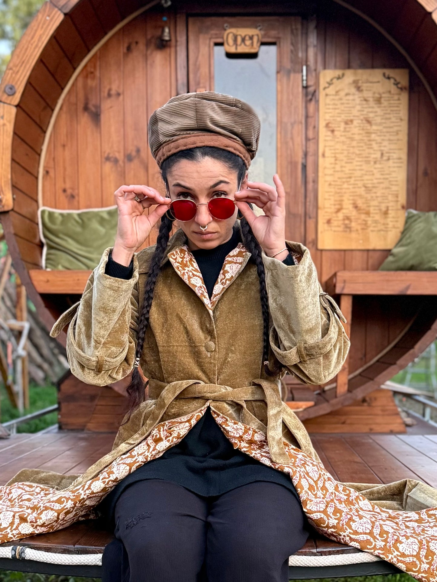 Trench in Velluto - Fes