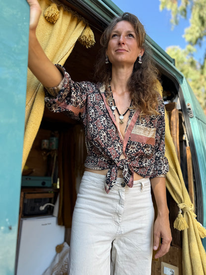Camicia Pysa - seta indiana L