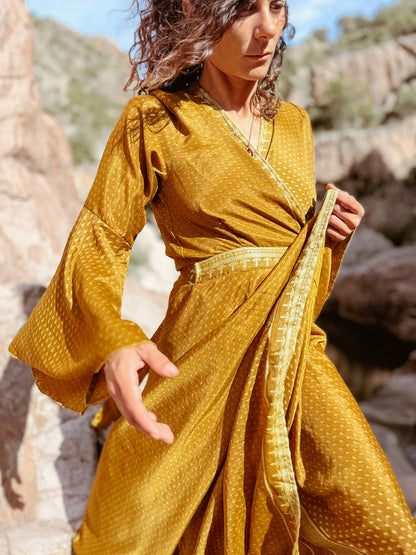 Kimono Dress GOLD