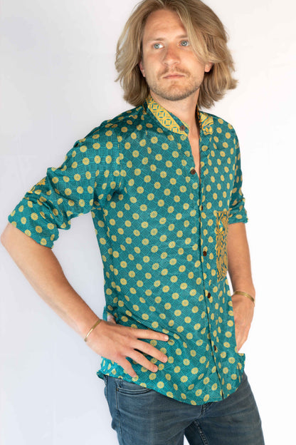 Indian silk shirt