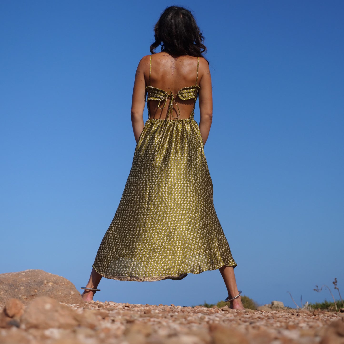 Acid Green - Moon Dress