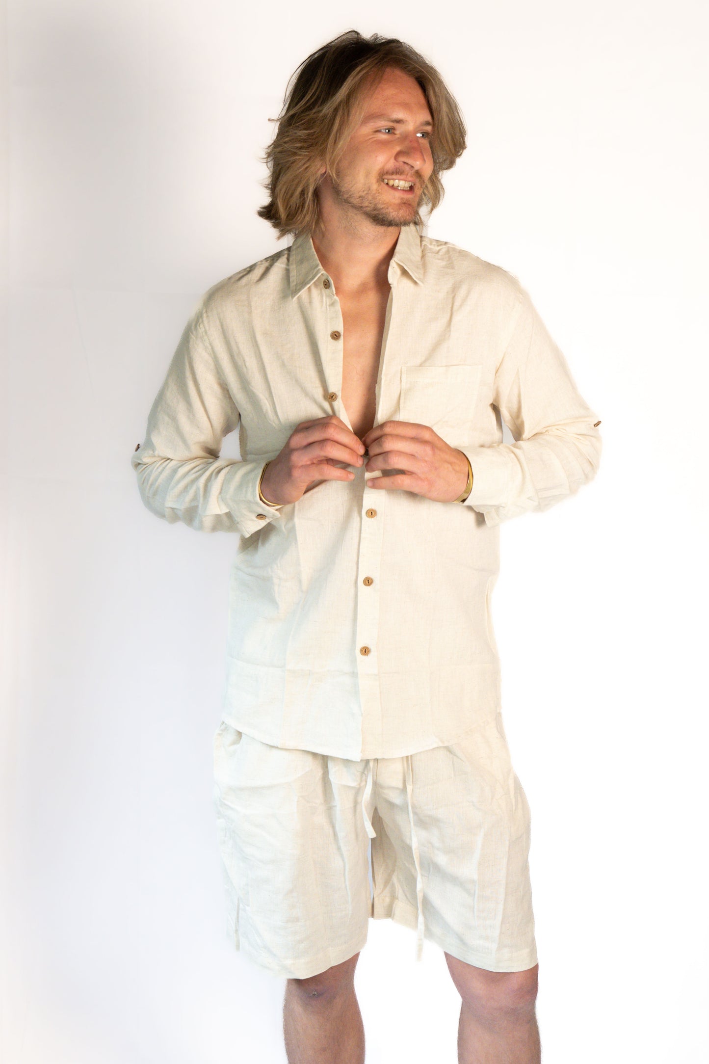 Camicia cotone flex