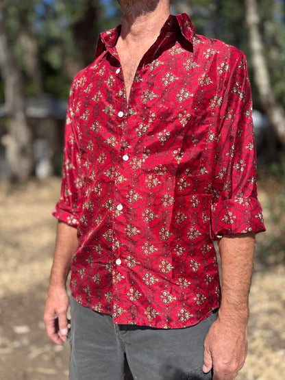 Camicia kyoto - seta indiana L