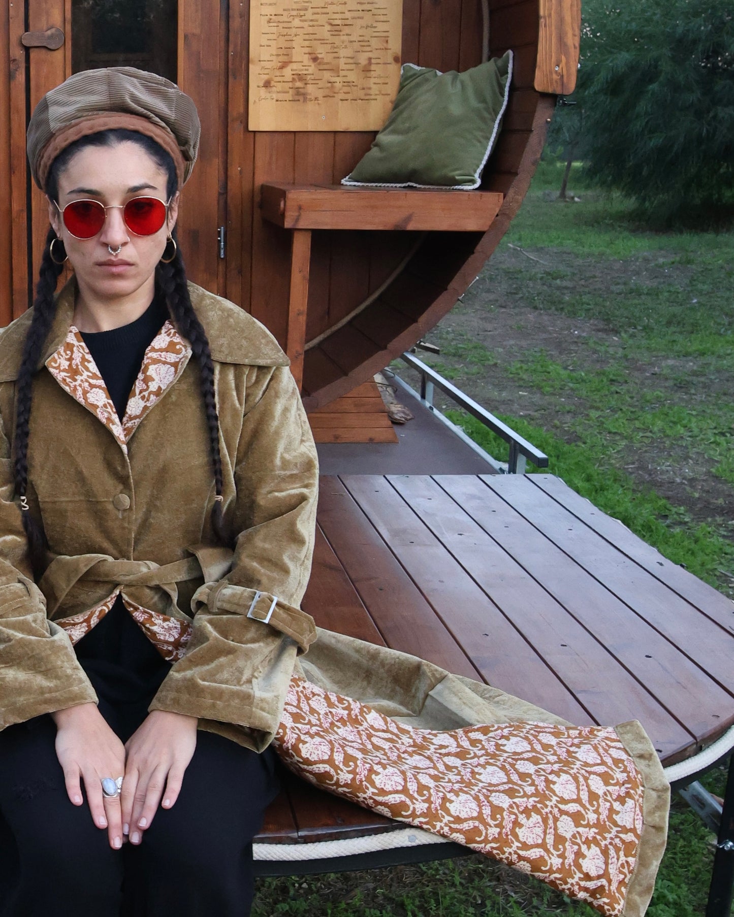 Trench in Velluto - Fes