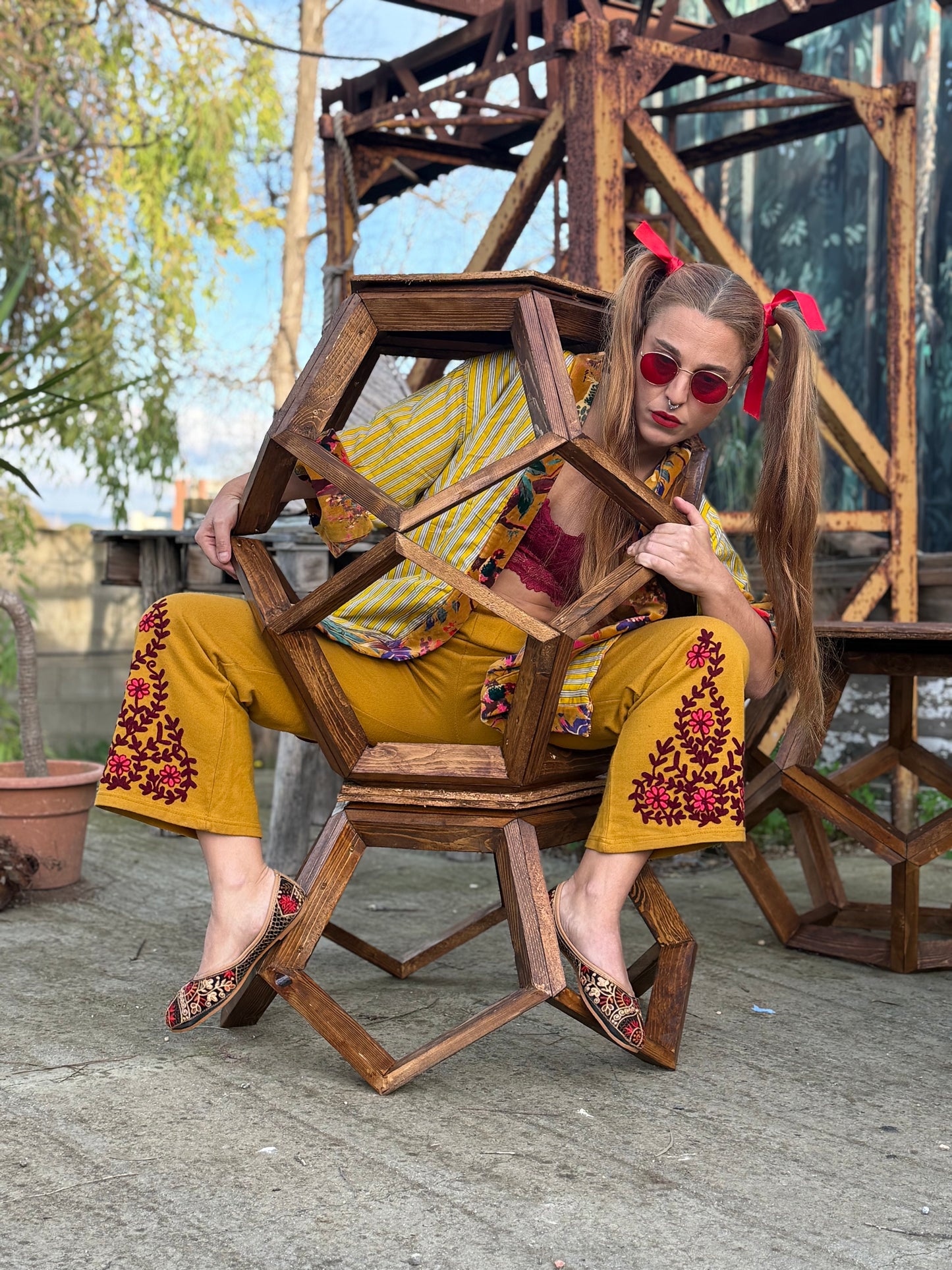 Kimono in Velluto - Tropico