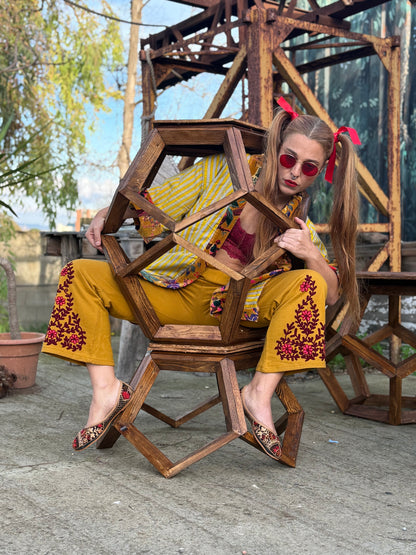 Kimono in Velluto - Tropico