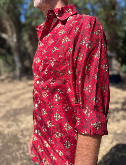 Camicia kyoto - seta indiana L