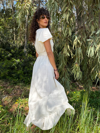 Cream Poppy dress