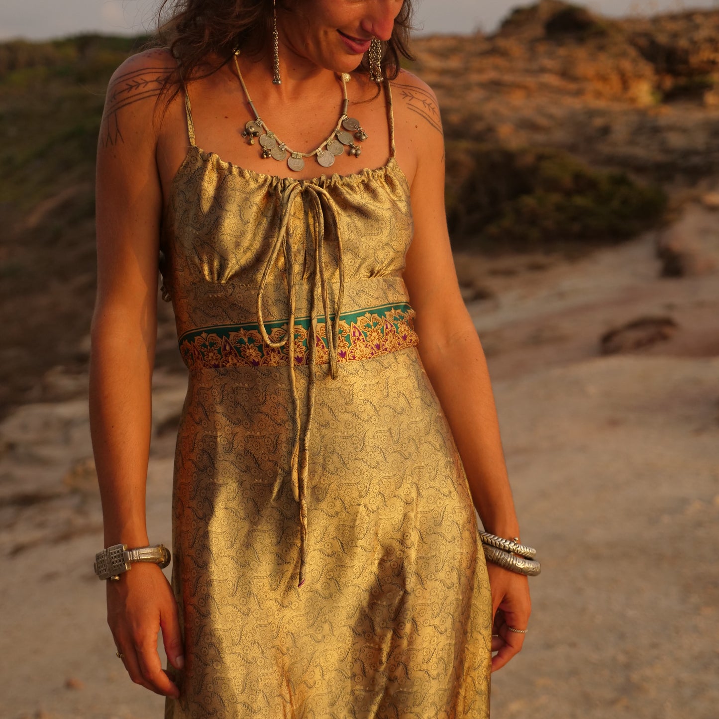 Acid Gold  - Moon Dress