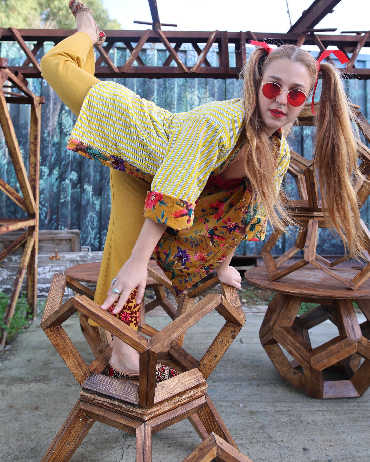 Kimono in Velluto - Tropico