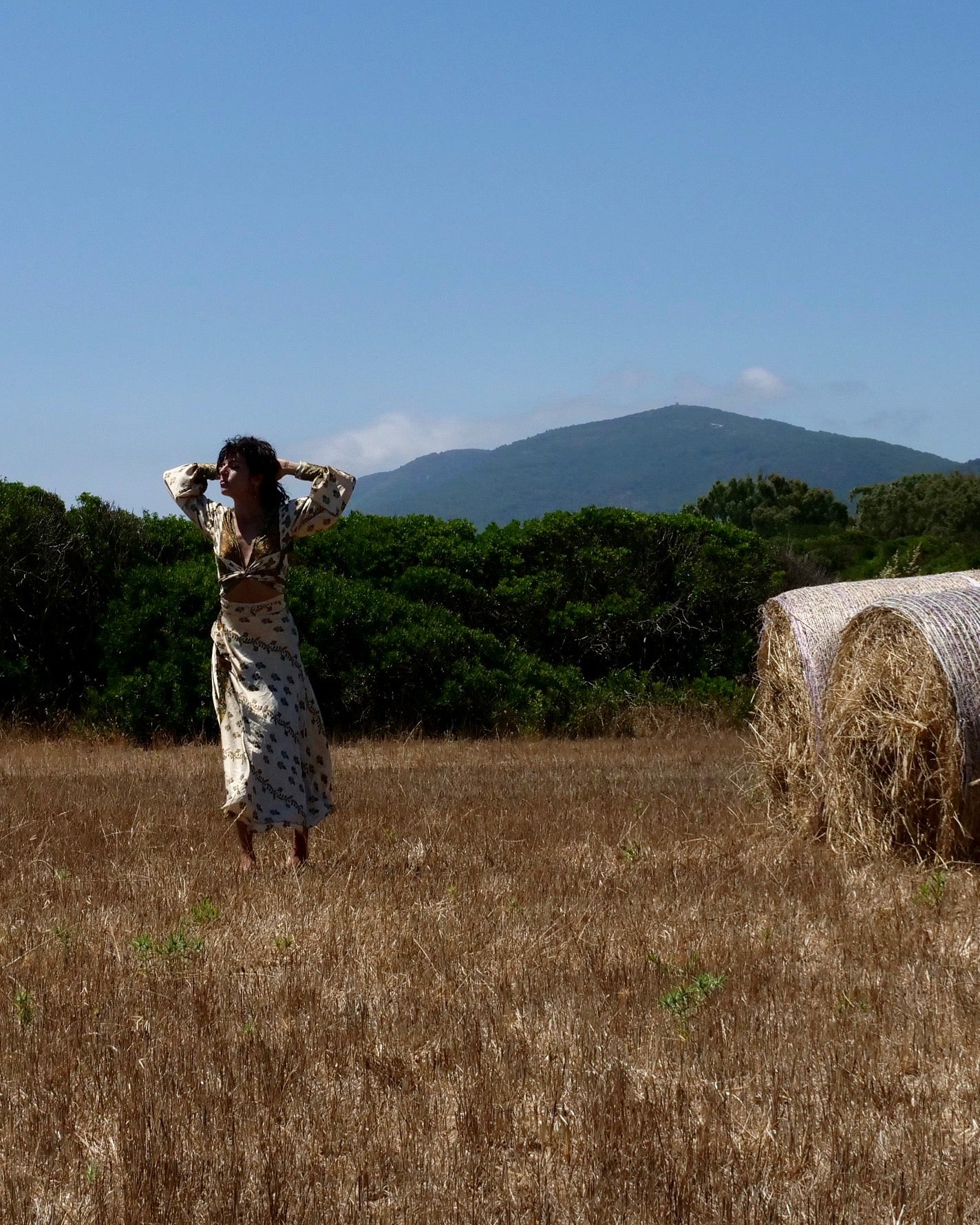 Set bosco - Gonna e tie top a portafoglio